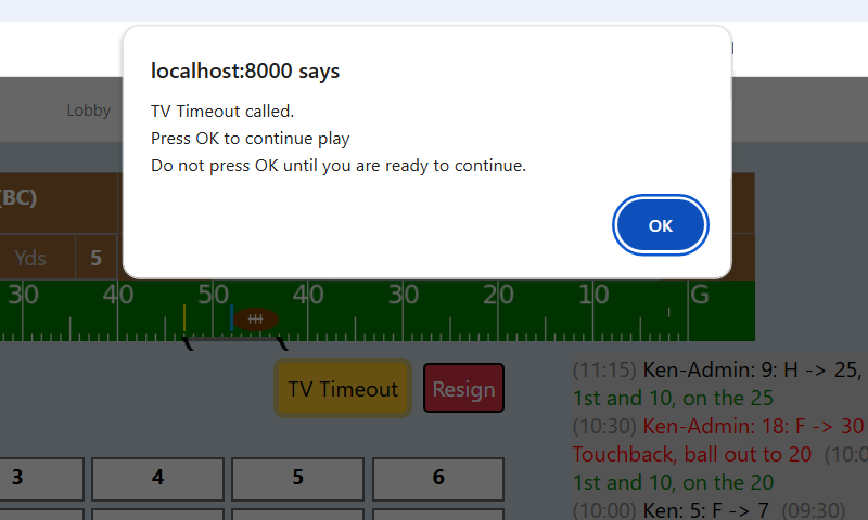 Image of TV Timeout browser notification box
